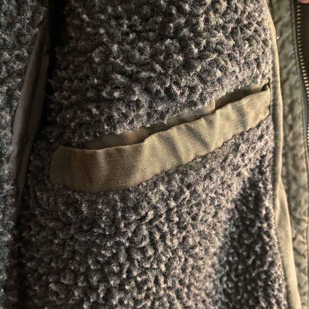 Levi’s Green StandCollar Military Jacket Gem